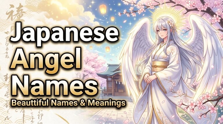 japanese names that mean angel