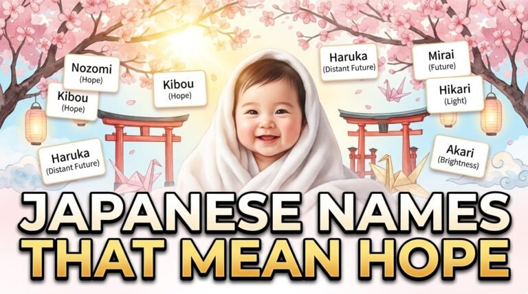 japanese names that mean hope