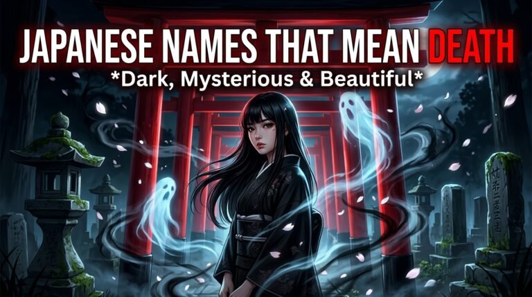 japanese names that mean death
