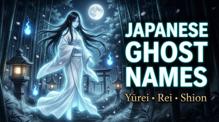 japanese names that mean ghost
