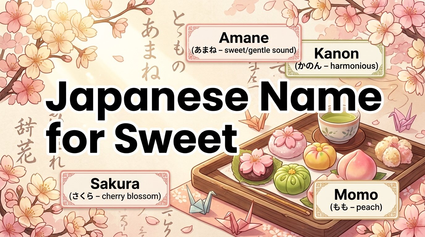 japanese name for sweet