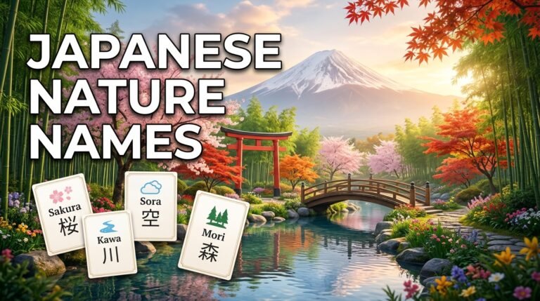 japanese nature names