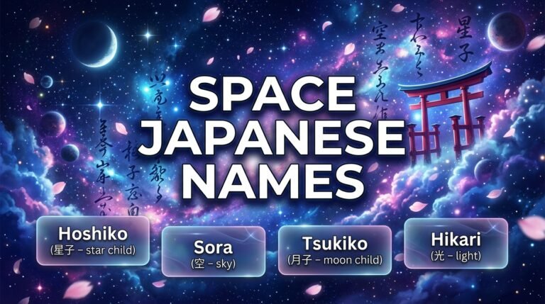space japanese names
