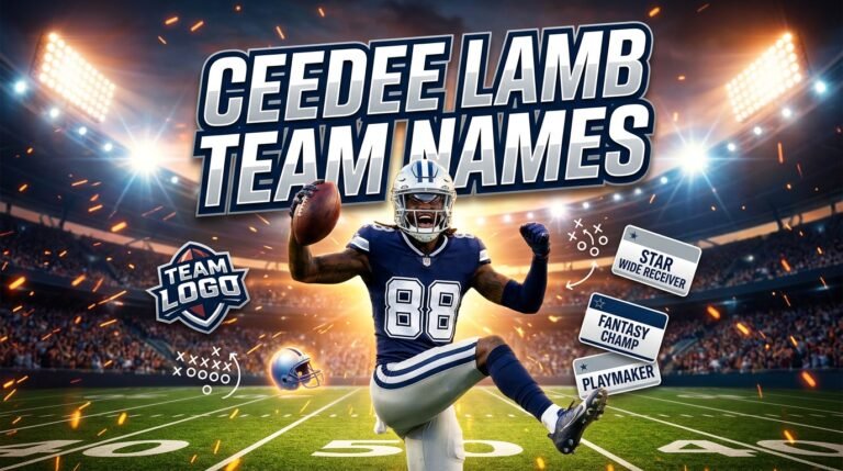 ceedee lamb team names
