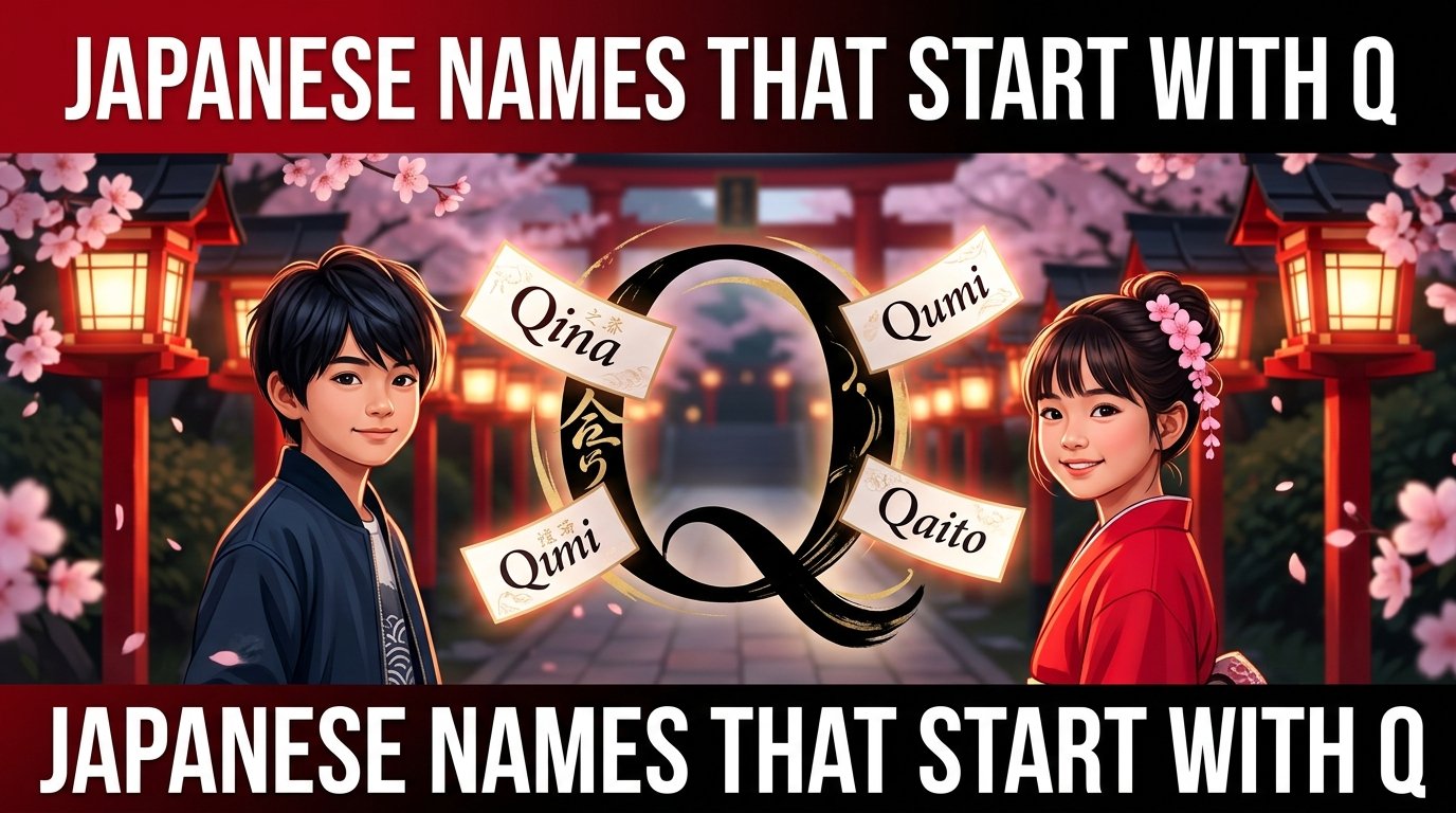 japanese names that start with q