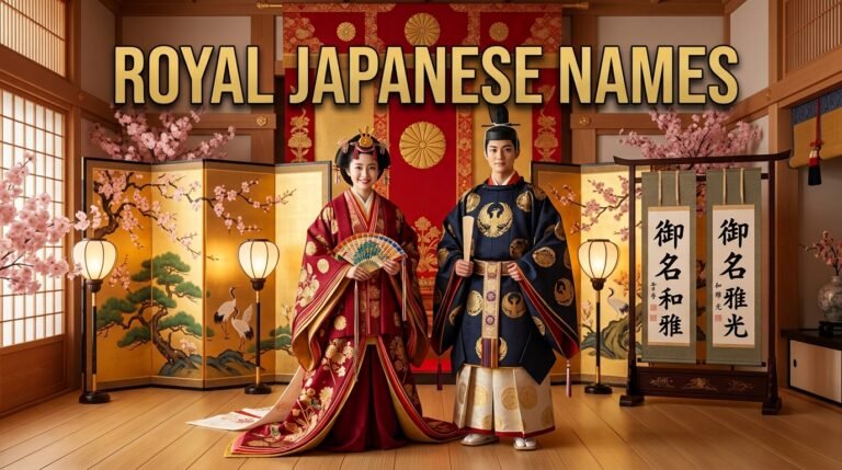 royal japanese names