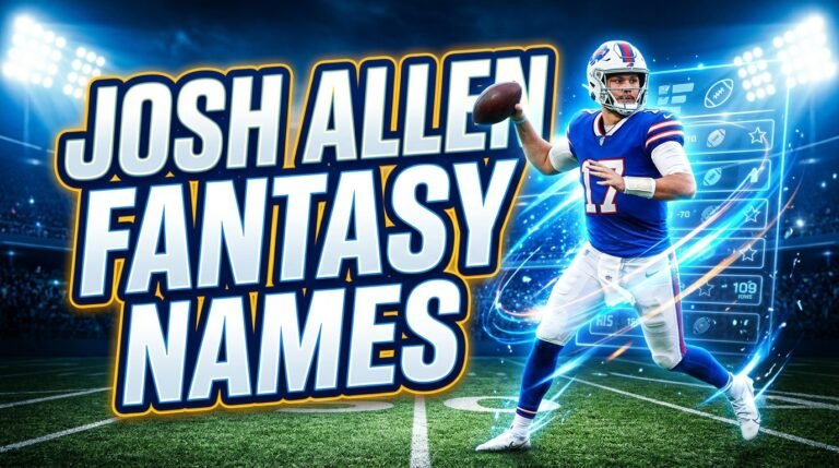 josh allen fantasy names