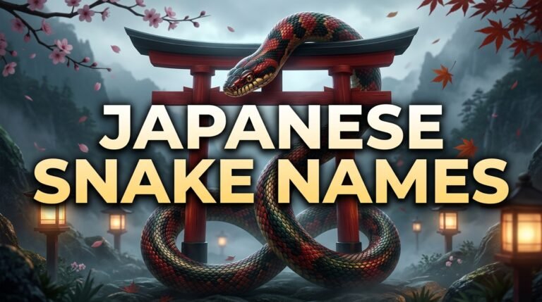 japanese snake names