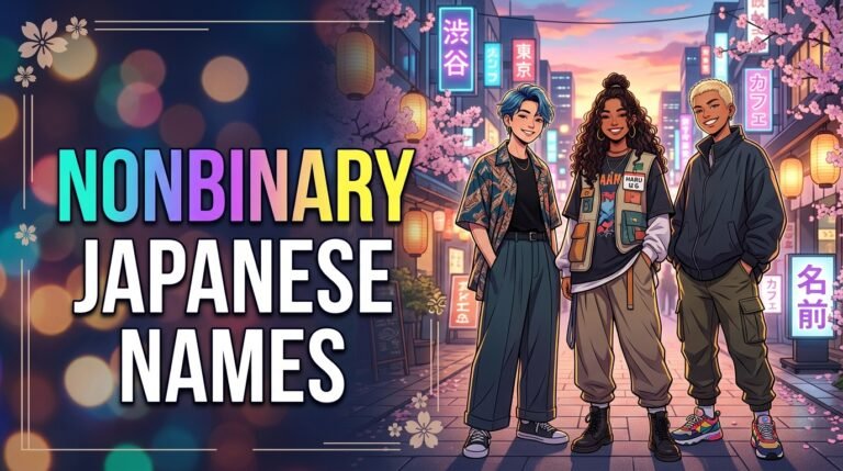 nonbinary japanese names