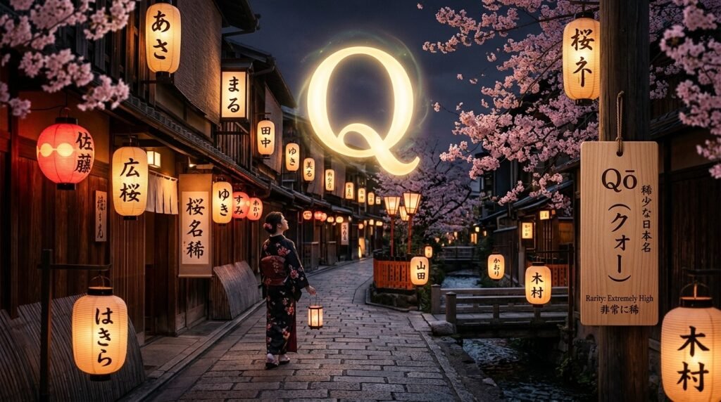 japanese names that start with q