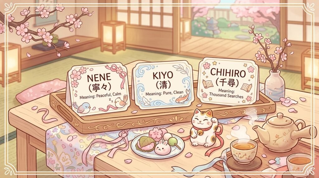 japanese name for sweet
