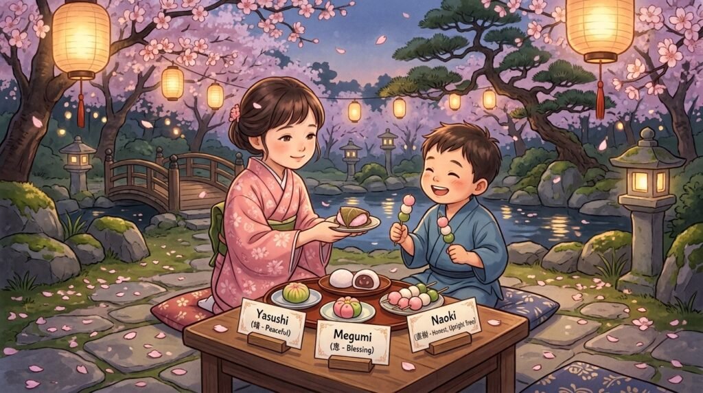 japanese name for sweet