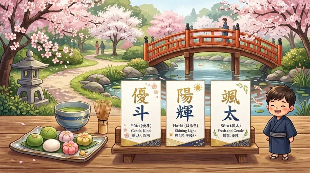 japanese name for sweet