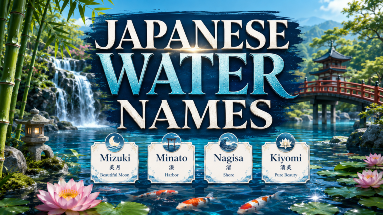 japanese water names
